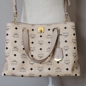 MCM Visetos Essential Large Tote